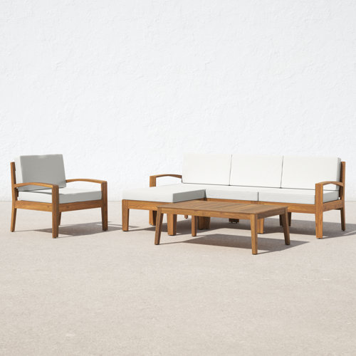 Penrock 6 Piece Sectional Seating Group with Cushions & Reviews Birch Lane